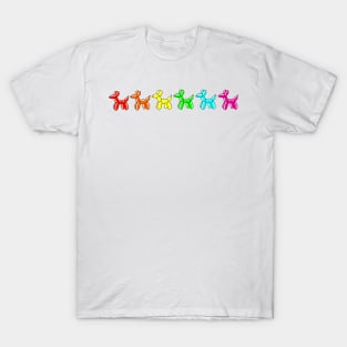 Balloon Dog Stickerpack T-Shirt